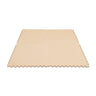 Large Foam Puzzle Mats - Beige / Dark Beige