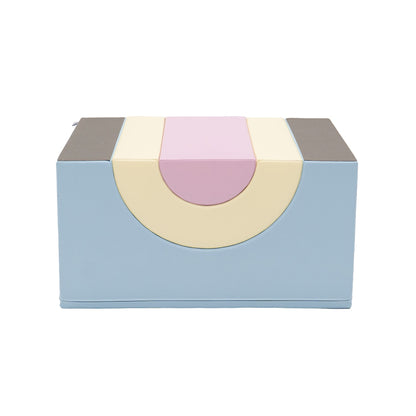 Rainbow Bridge Soft Play Set - Light Pastel